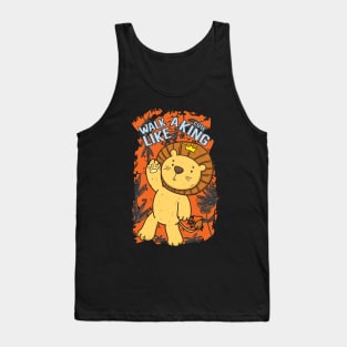 Lion Funny Tank Top